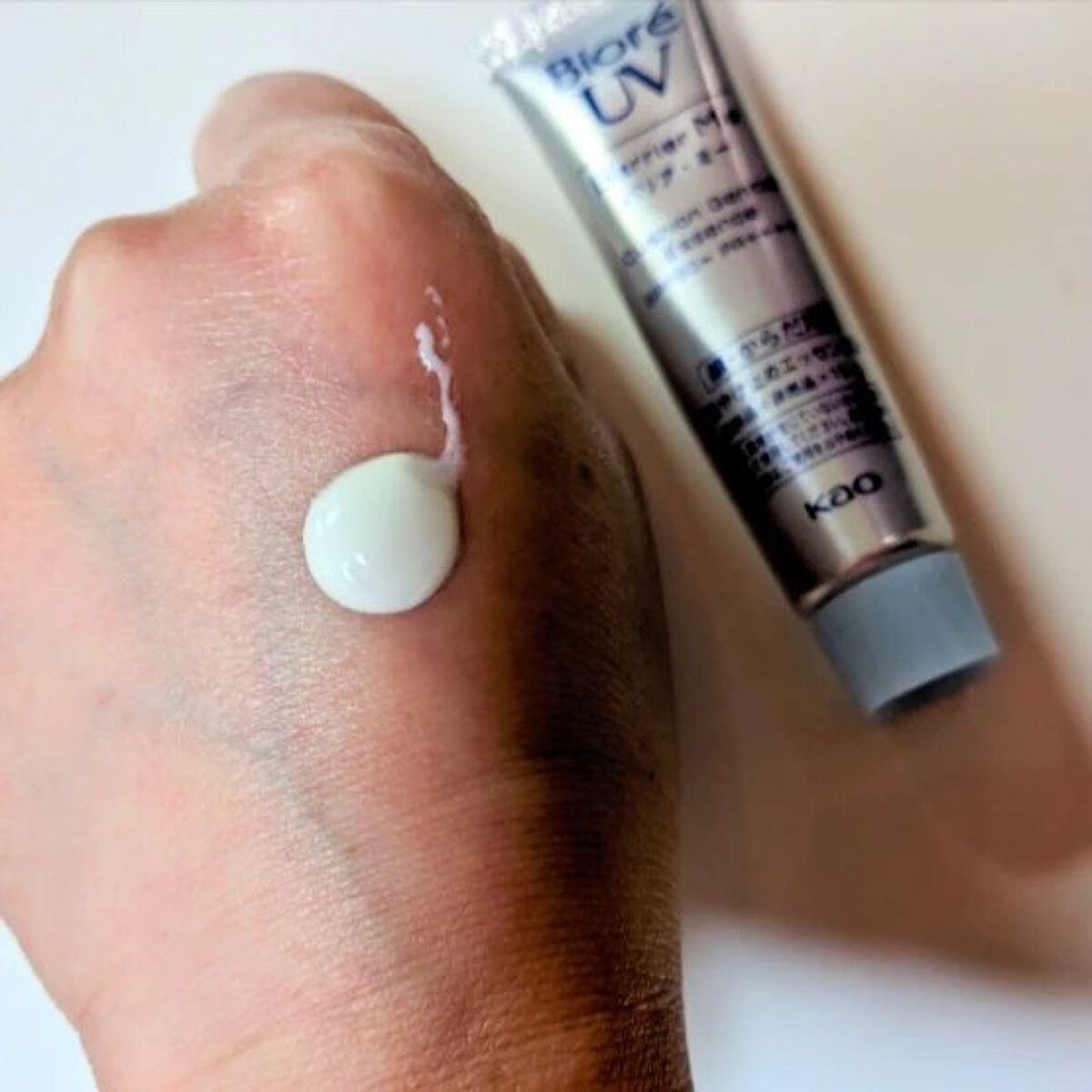 ビオレUV バリアミー クッションジェントルエッセンス		/ビオレ/日焼け止めクリームを使ったクチコミ（2枚目）