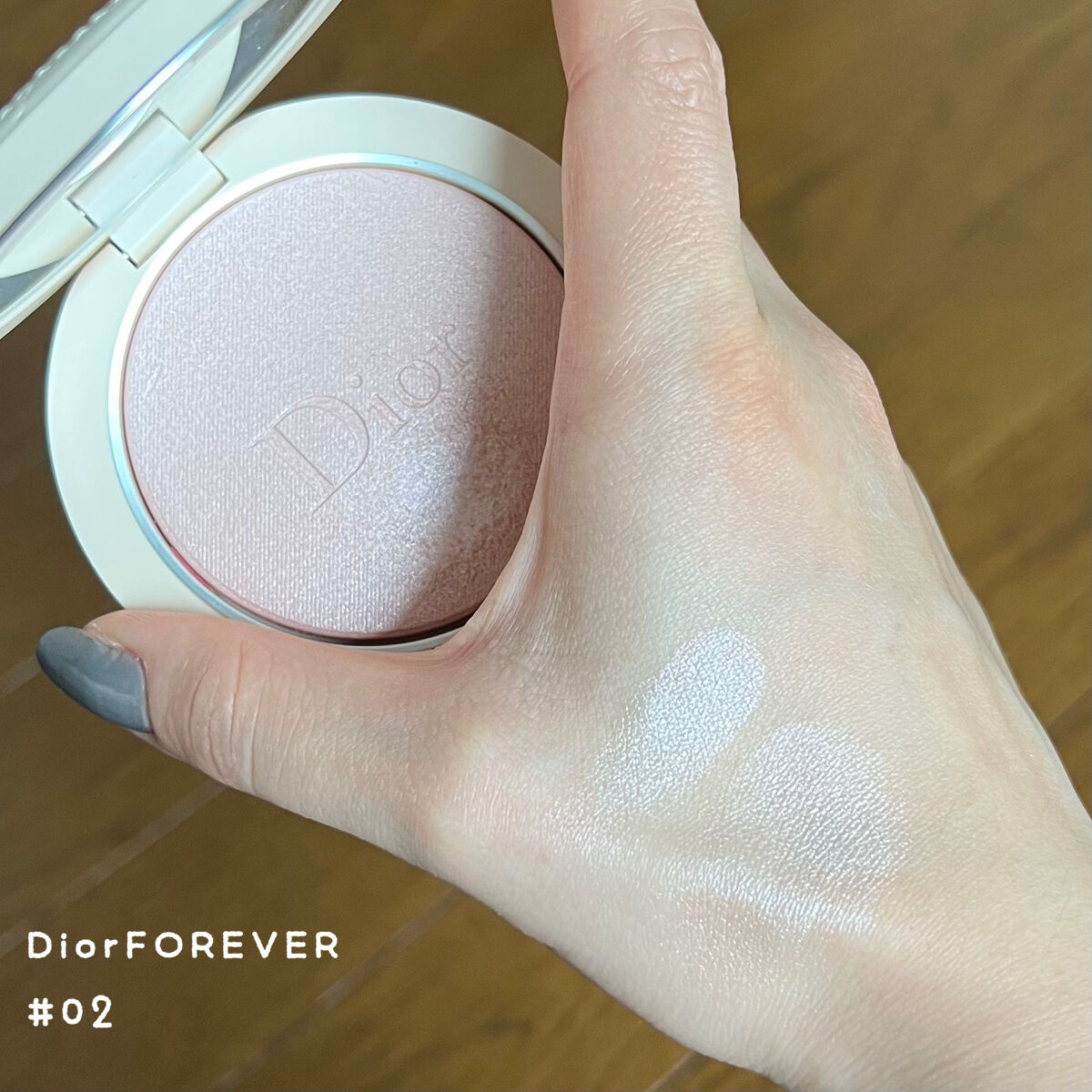 【旧】ディオール バックステージ フェイス グロウ パレット/Dior/ハイライトを使ったクチコミ（2枚目）