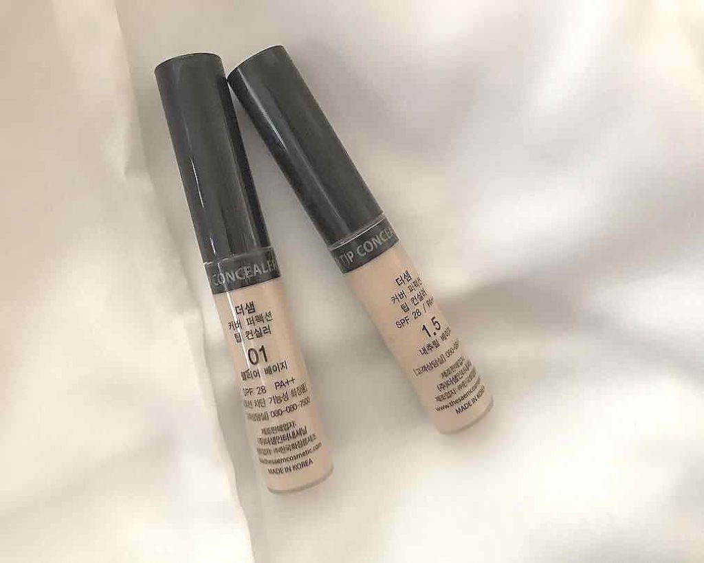 カバーパーフェクション チップコンシーラー/the SAEM/リキッドコンシーラーを使ったクチコミ(1枚目)