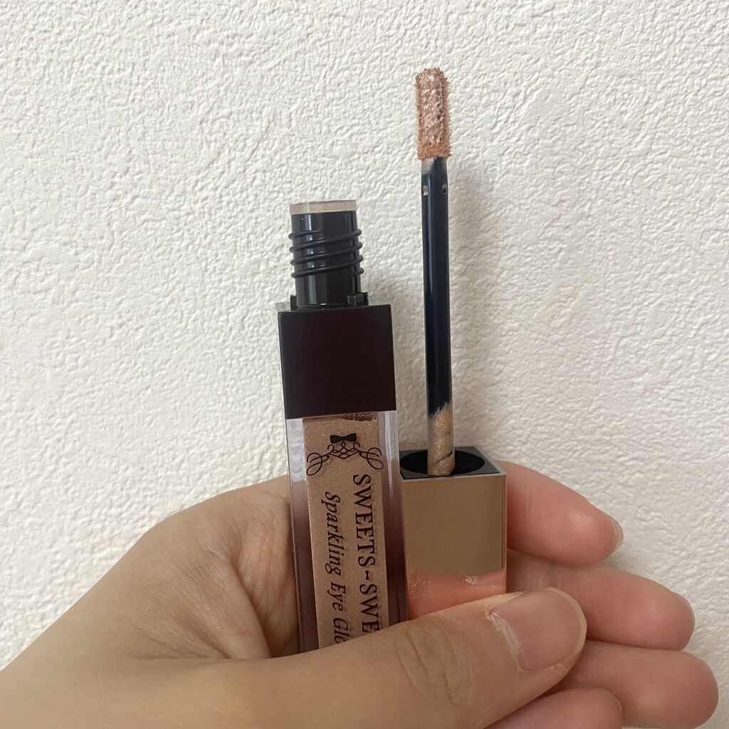 スパークリングアイグロス/スウィーツ スウィーツ/リキッドアイシャドウを使ったクチコミ（2枚目）