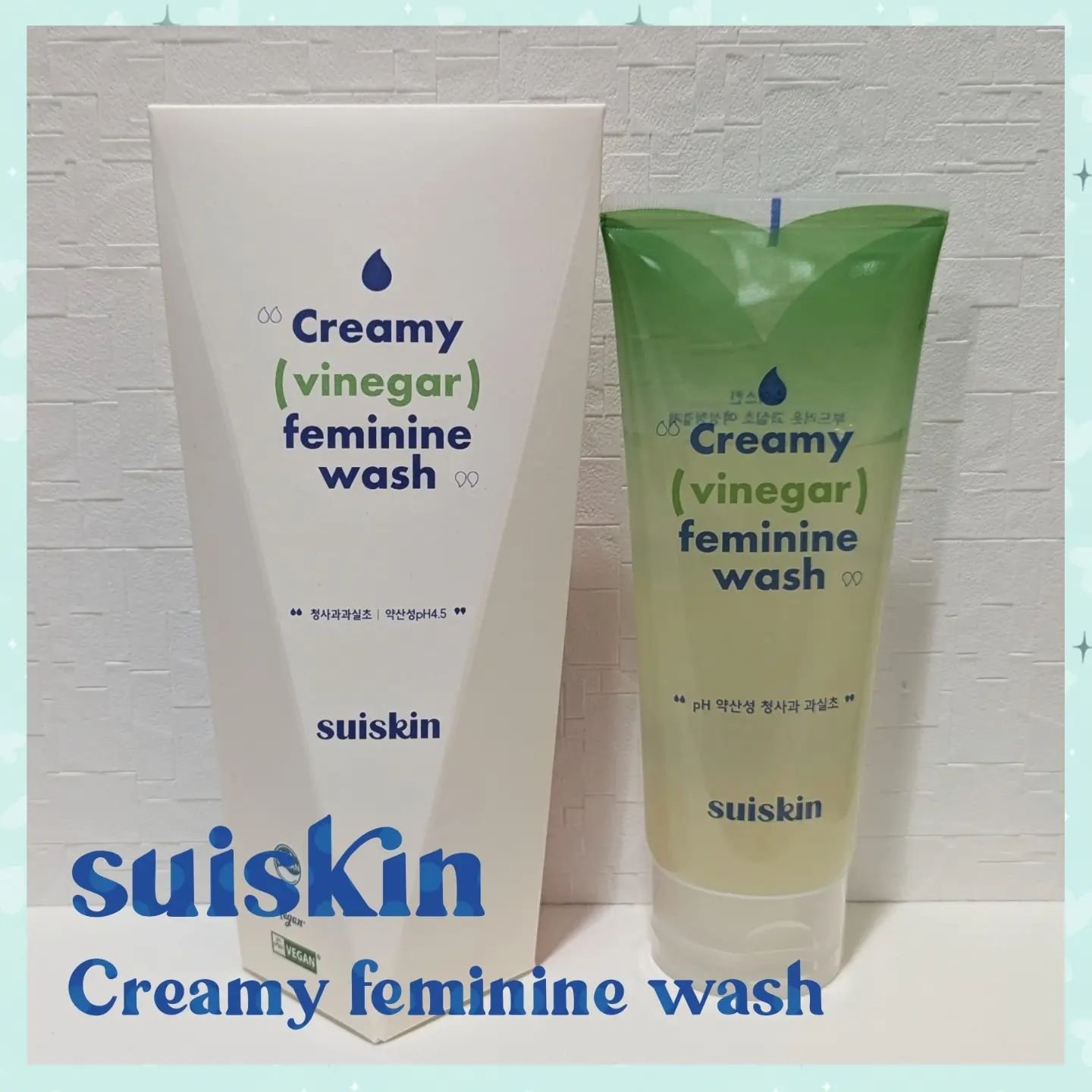 クリーミービネガーフェミニンウォッシュ/suiskin/ボディソープを使ったクチコミ（1枚目）