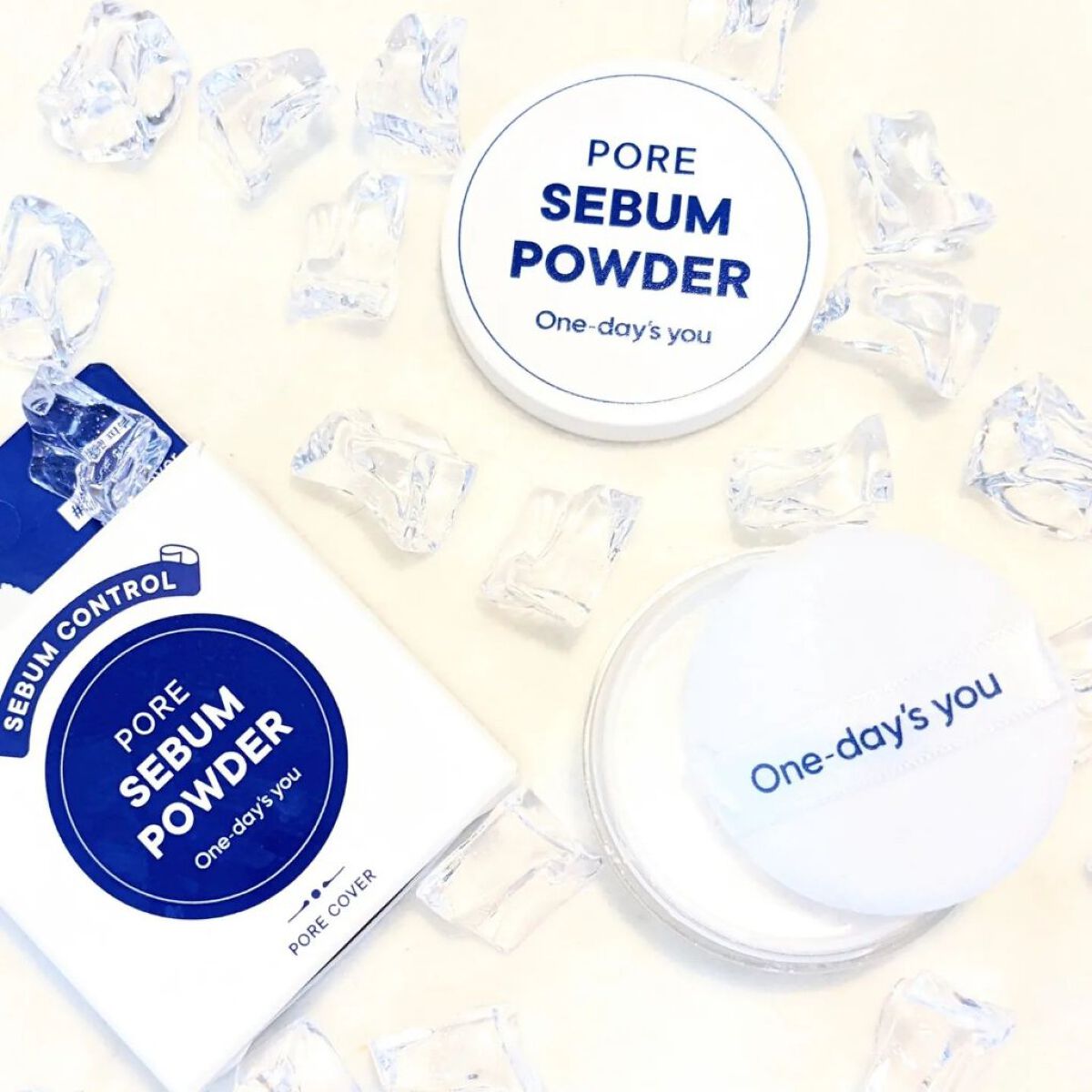 ポアセバムパウダー/One-day's you/ルースパウダーを使ったクチコミ（1枚目）