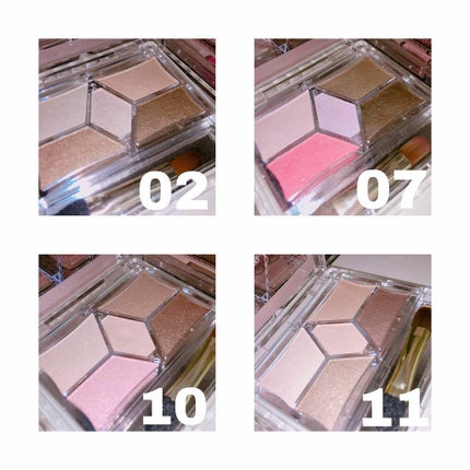 【旧品】パーフェクトスタイリストアイズ/キャンメイク/アイシャドウパレットを使ったクチコミ(2枚目)