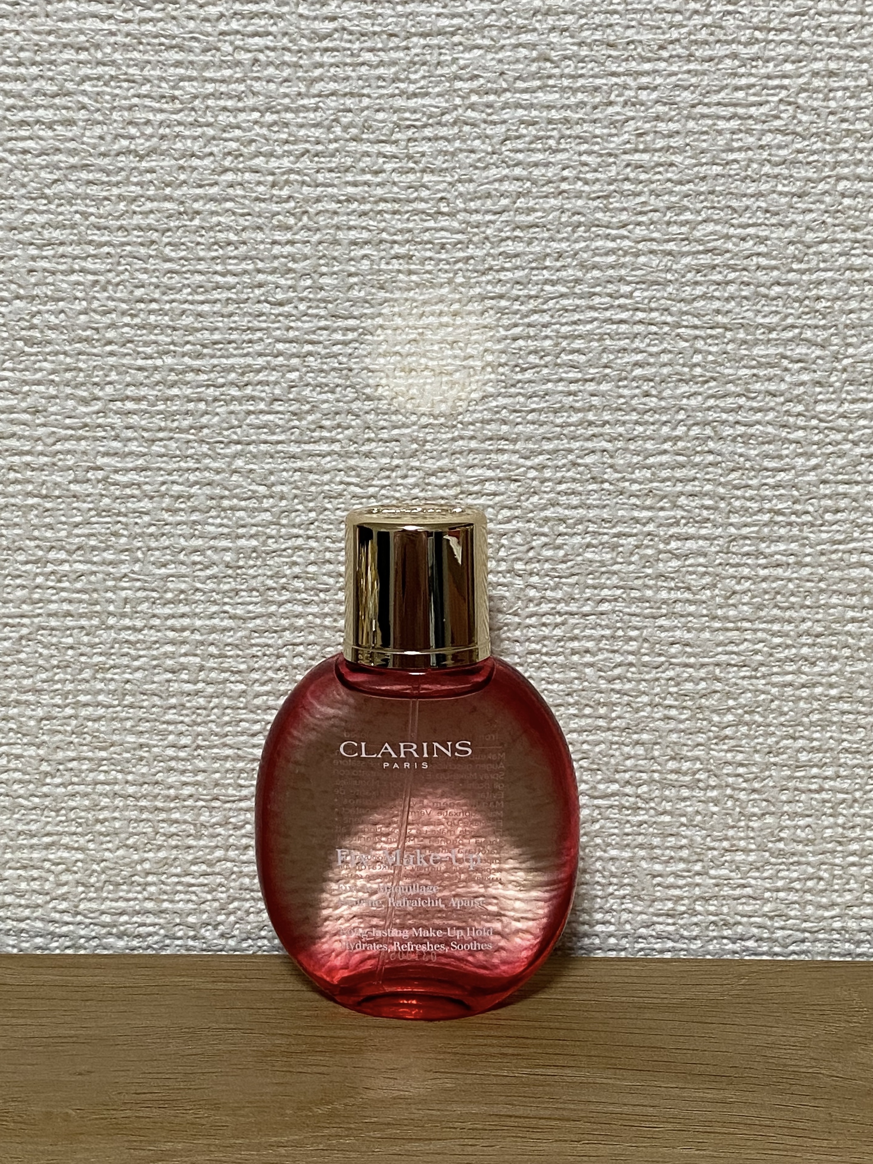 フィックス メイクアップ/CLARINS/ミスト状化粧水を使ったクチコミ（1枚目）