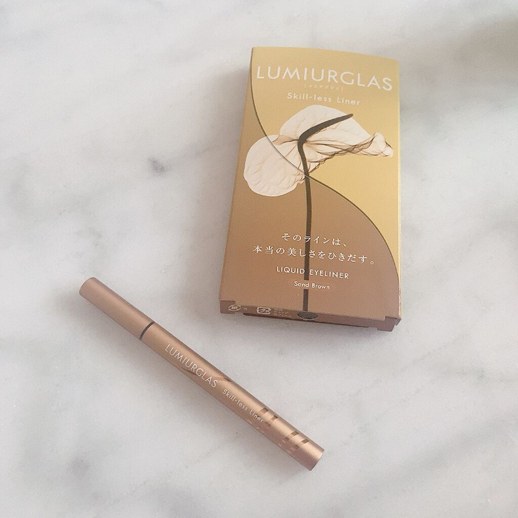 スキルレスライナー/LUMIURGLAS/リキッドアイライナーを使ったクチコミ(1枚目)