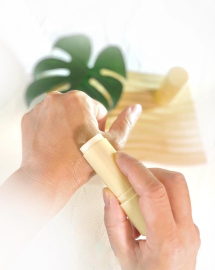 コラーゲンモイスチャーSUNマルチバーム/DERMASHARE/日焼け止めスティックを使ったクチコミ(3枚目)