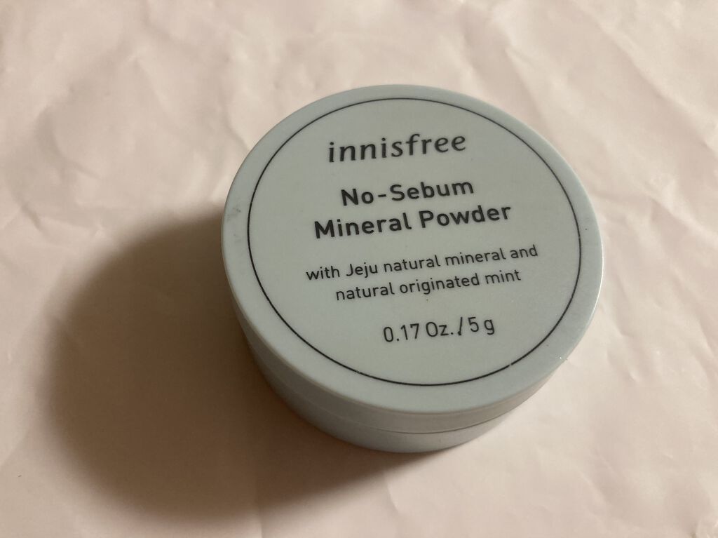 ノーセバム ミネラルパウダー/innisfree/ルースパウダーを使ったクチコミ（1枚目）