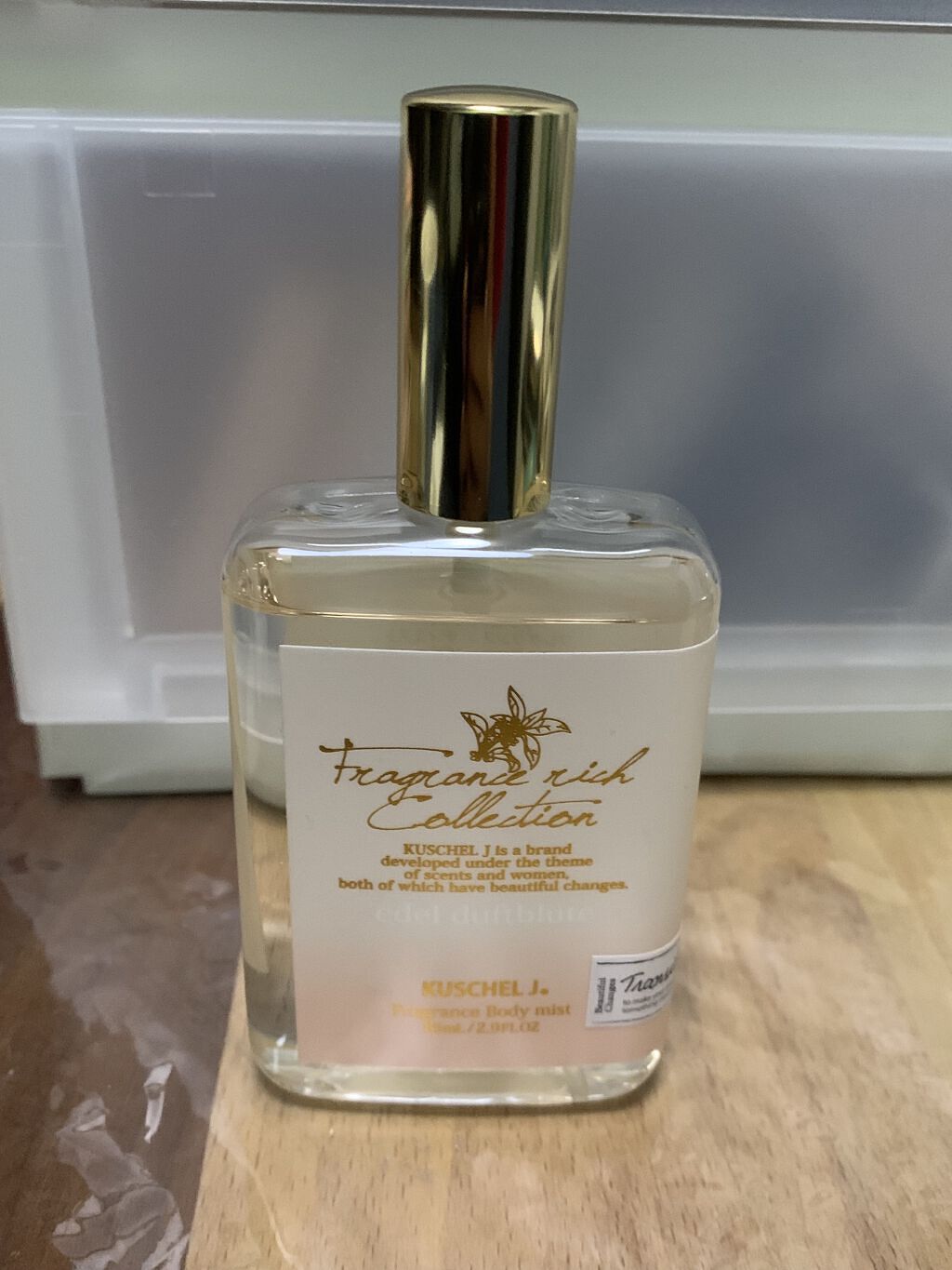 クシェルヨットフレグランスボディーミストエデルドゥフトブリューテ/KUSCHEL J/香水(レディース)を使ったクチコミ（1枚目）