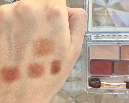 パーフェクトマルチアイズ/キャンメイク/アイシャドウパレットを使ったクチコミ(2枚目)