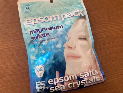 エプソムパック/sea crystals/シートマスク・パックを使ったクチコミ(1枚目)