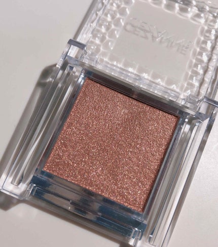 シングルカラーアイシャドウ/CEZANNE/単色アイシャドウを使ったクチコミ(2枚目)