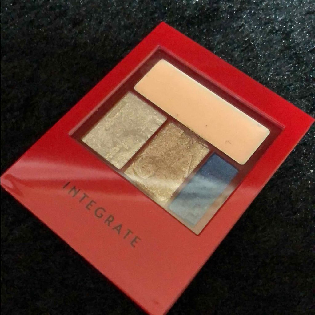 アクセントカラーアイズ CC/インテグレート/アイシャドウパレットを使ったクチコミ（1枚目）