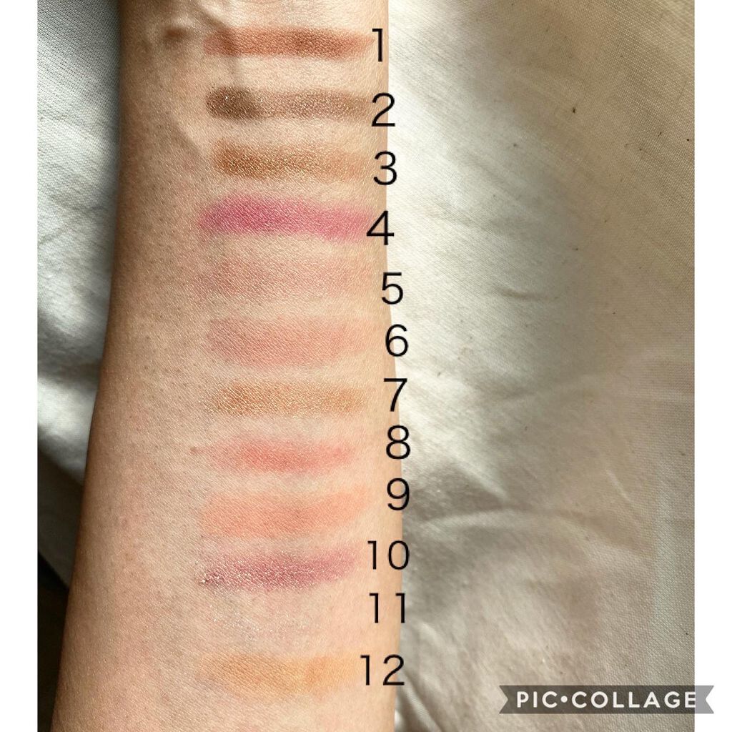 バレンタインボックス2 ピーチパレット バニラシフォン/VAVI MELLO/アイシャドウパレットを使ったクチコミ（3枚目）