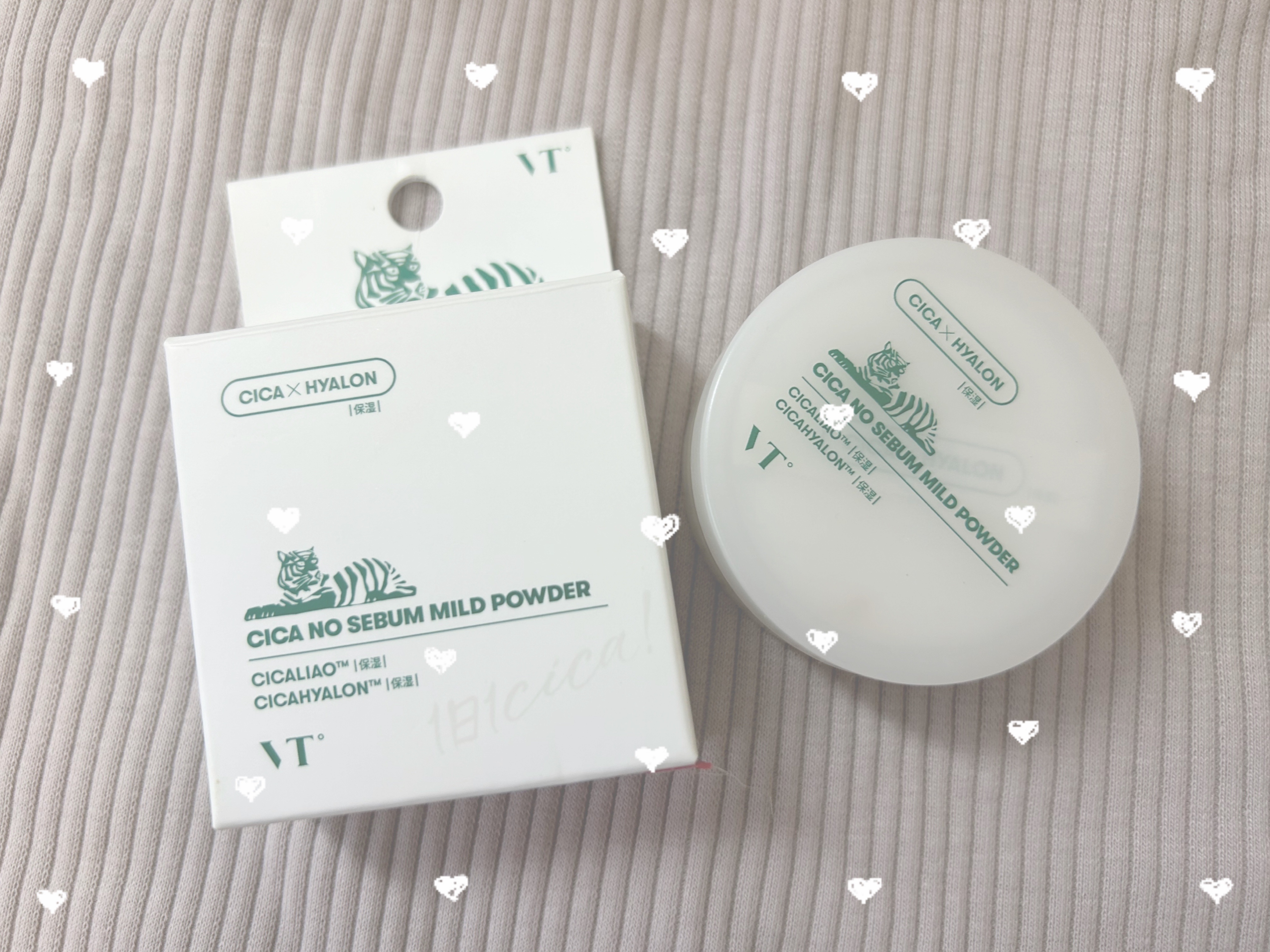 CICA ノーセバム マイルドパウダー/VT/ルースパウダーを使ったクチコミ（1枚目）