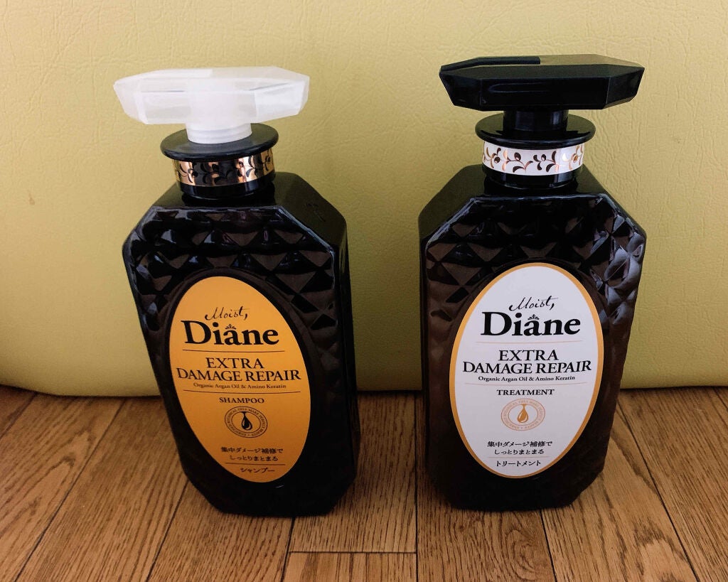 パーフェクトビューティ モイストダイアン エクストラダメージリペア シャンプー/トリートメント/ダイアン/市販シャンプーを使ったクチコミ(1枚目)