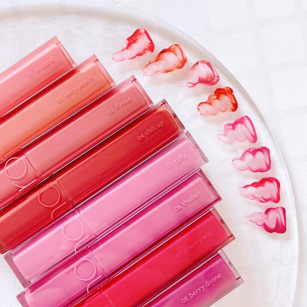 デュイフルウォーターティント/rom&nd/リップティントを使ったクチコミ（3枚目）