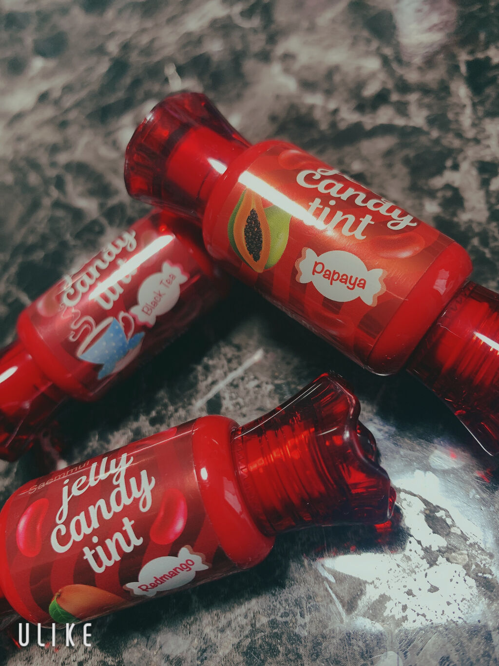 ジェリー キャンディー ティント/the SAEM/リップティントを使ったクチコミ（1枚目）