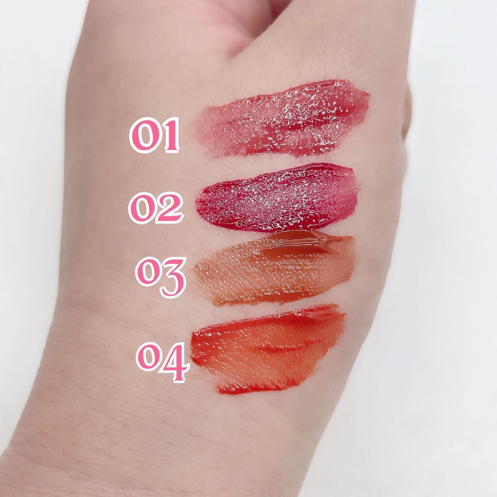 ムードアンドタッチラスターティント/Hope Girl/リップティントを使ったクチコミ（3枚目）