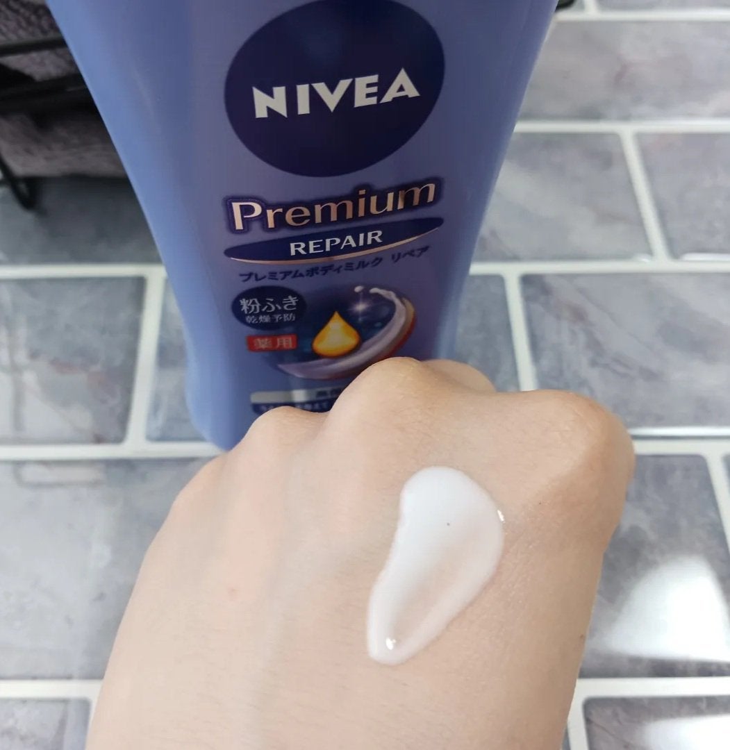 ニベア プレミアムボディミルク リペア/ニベア/ボディミルクを使ったクチコミ(4枚目)