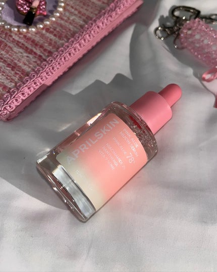 ピンクアロエムチンセラム/APRILSKIN/美容液を使ったクチコミ(2枚目)