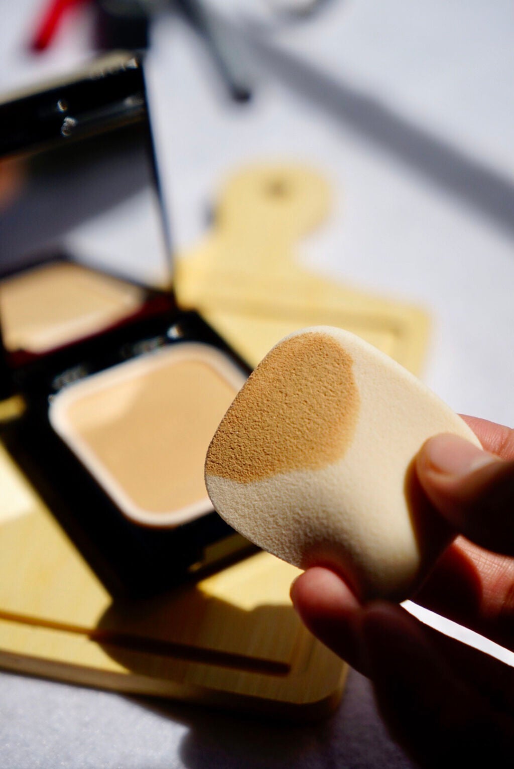 ドラマティックパウダリー EX/マキアージュ/パウダーファンデーションを使ったクチコミ(3枚目)