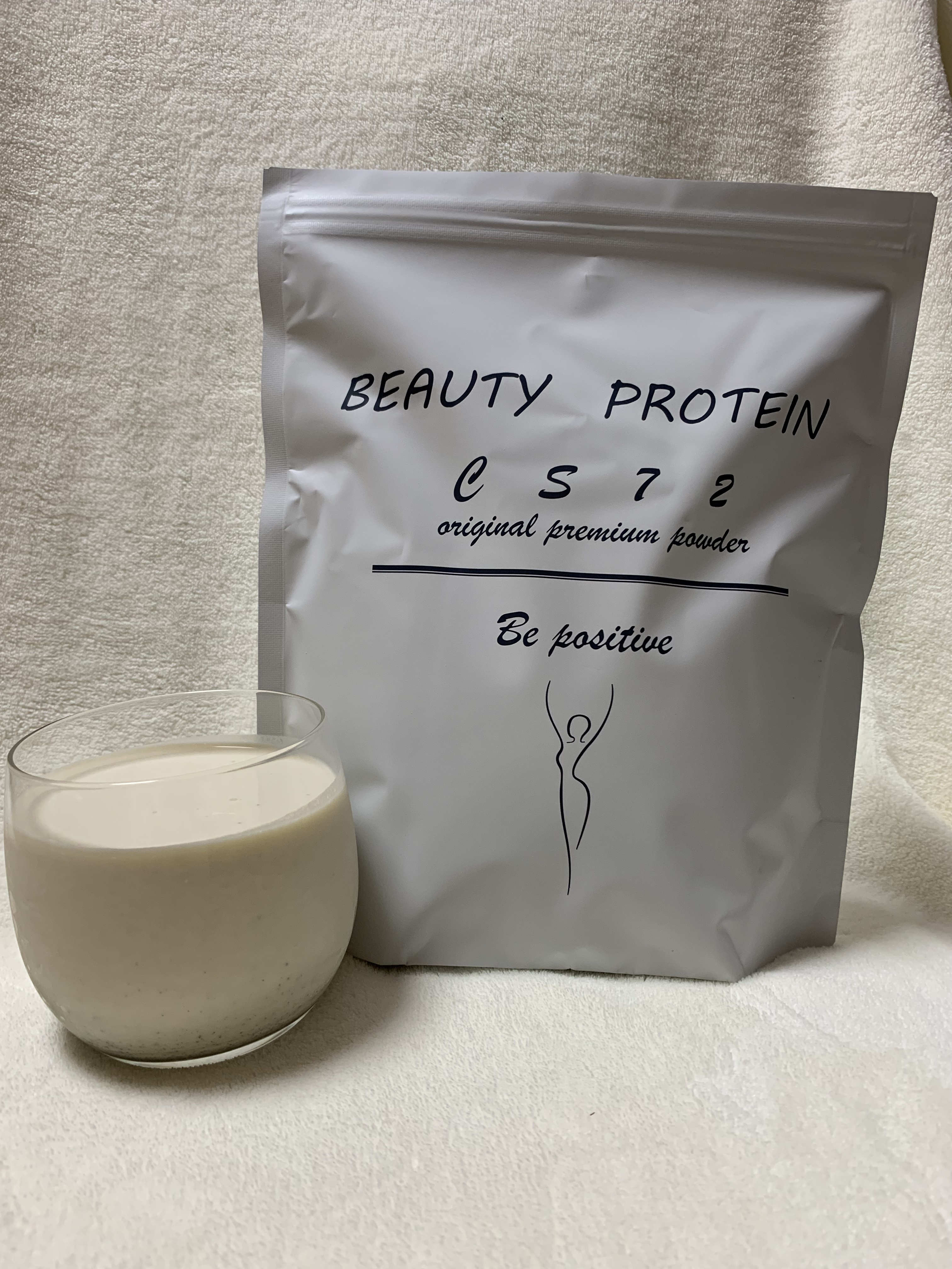 BEAUTY PROTEIN CS72 ソイプロテイン きなこ味/CS72 PROTEIN SHOP/ソイプロテインを使ったクチコミ（2枚目）