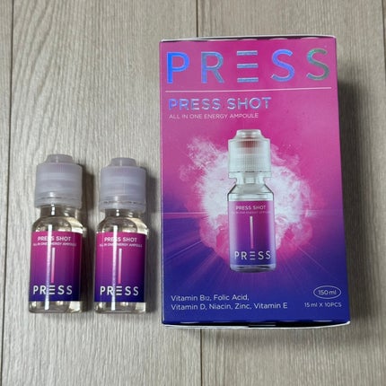 PRESS SHOT/PRESS SHOT/美容サプリメントを使ったクチコミ(1枚目)