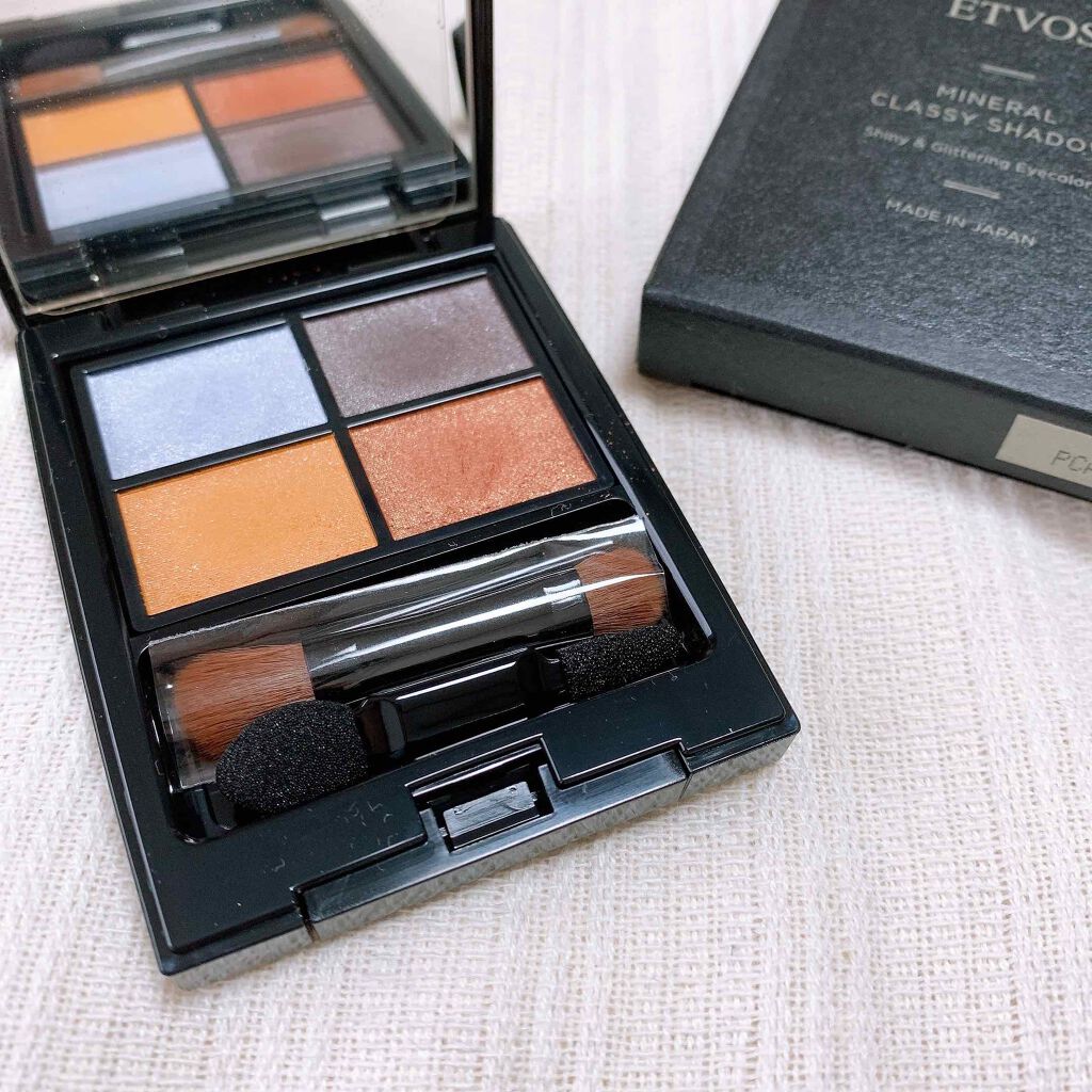 ミネラルクラッシィシャドー/エトヴォス/アイシャドウパレットを使ったクチコミ(1枚目)
