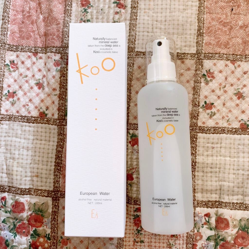 ファストシリーズ ヨーロピアン セラウォーター/Koo/ミスト状化粧水を使ったクチコミ(1枚目)
