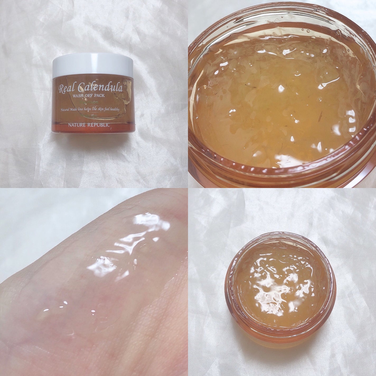 リアル カレンデュラ ウォッシュ オフ パック/ネイチャーリパブリック/洗い流すパック・マスクを使ったクチコミ(2枚目)