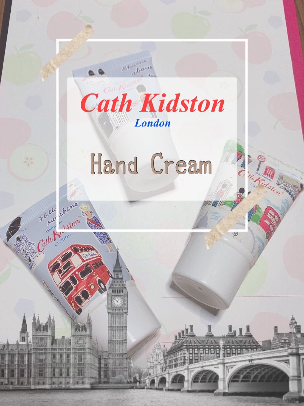 ハンドクリーム トリオ/CathKidston/ハンドクリームを使ったクチコミ(1枚目)