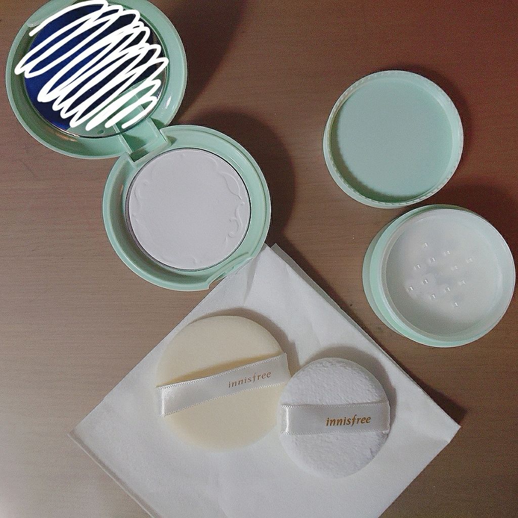 ノーセバム ミネラルパウダー/innisfree/ルースパウダーを使ったクチコミ(2枚目)