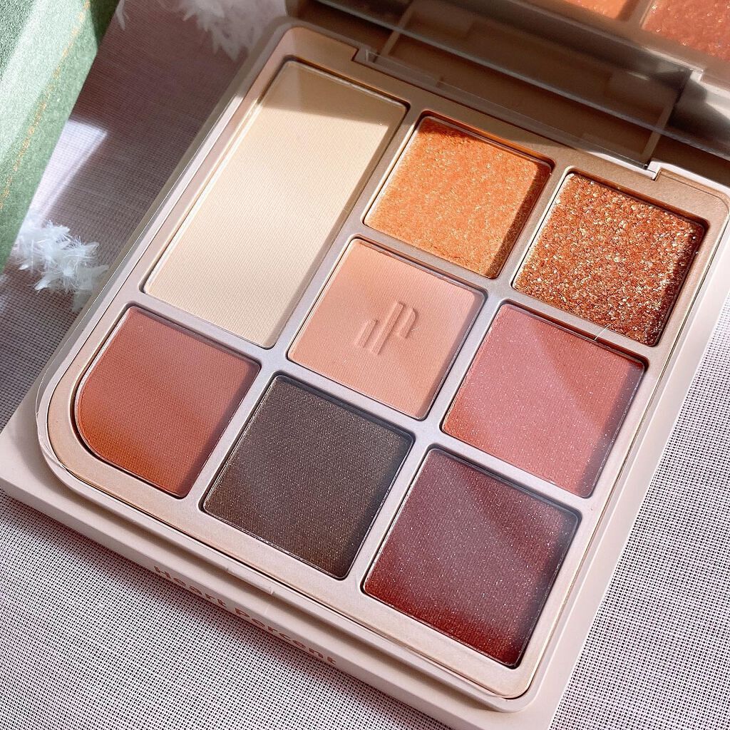 ドットオンムードアイパレット 03 バーミリオンファセット/Heart Percent/アイシャドウパレットを使ったクチコミ（3枚目）