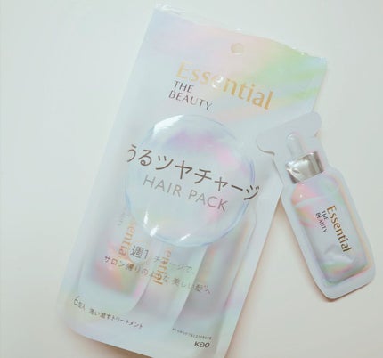 ザビューティ うるツヤチャージヘアパック/エッセンシャル/ヘアマスク・ヘアパックを使ったクチコミ(3枚目)