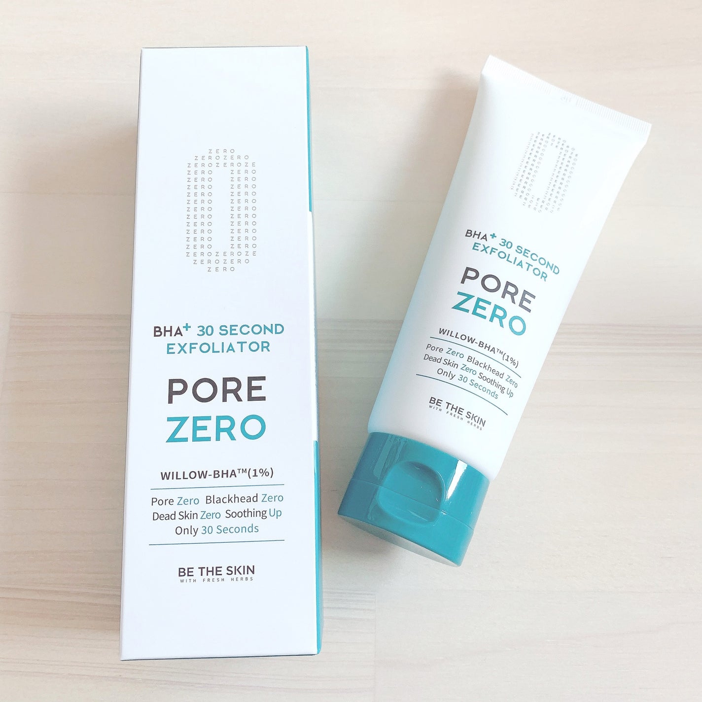 BHA+ PORE ZERO 30 SECOND EXFOLIATOR/be the skin/ピーリングを使ったクチコミ(1枚目)