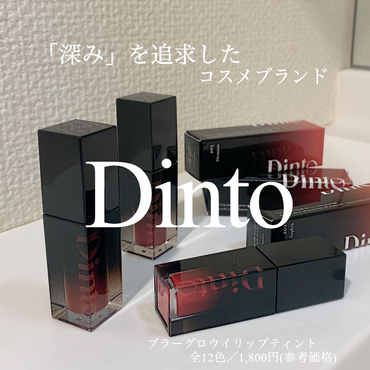 ブラーグロイリップティント/Dinto/リップティントを使ったクチコミ(6枚目)