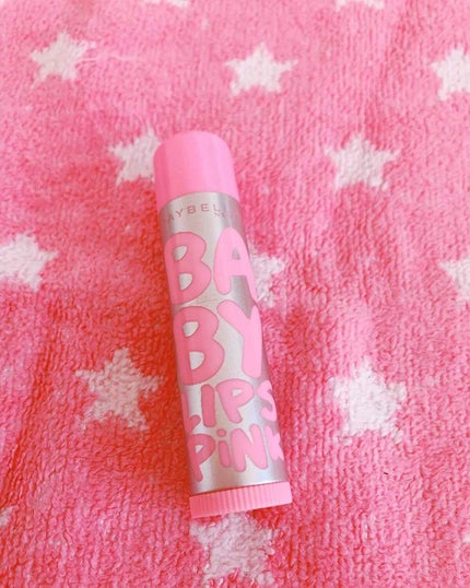 リップクリーム ピンクグロウ 01 ベビーピンク/MAYBELLINE NEW YORK/リップケアの画像
