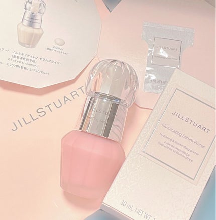 ジルスチュアート イルミネイティング セラムプライマー/JILL STUART/化粧下地を使ったクチコミ(1枚目)
