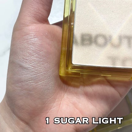 ライトオンミーハイライター/ABOUT TONE/パウダーハイライトを使ったクチコミ(3枚目)