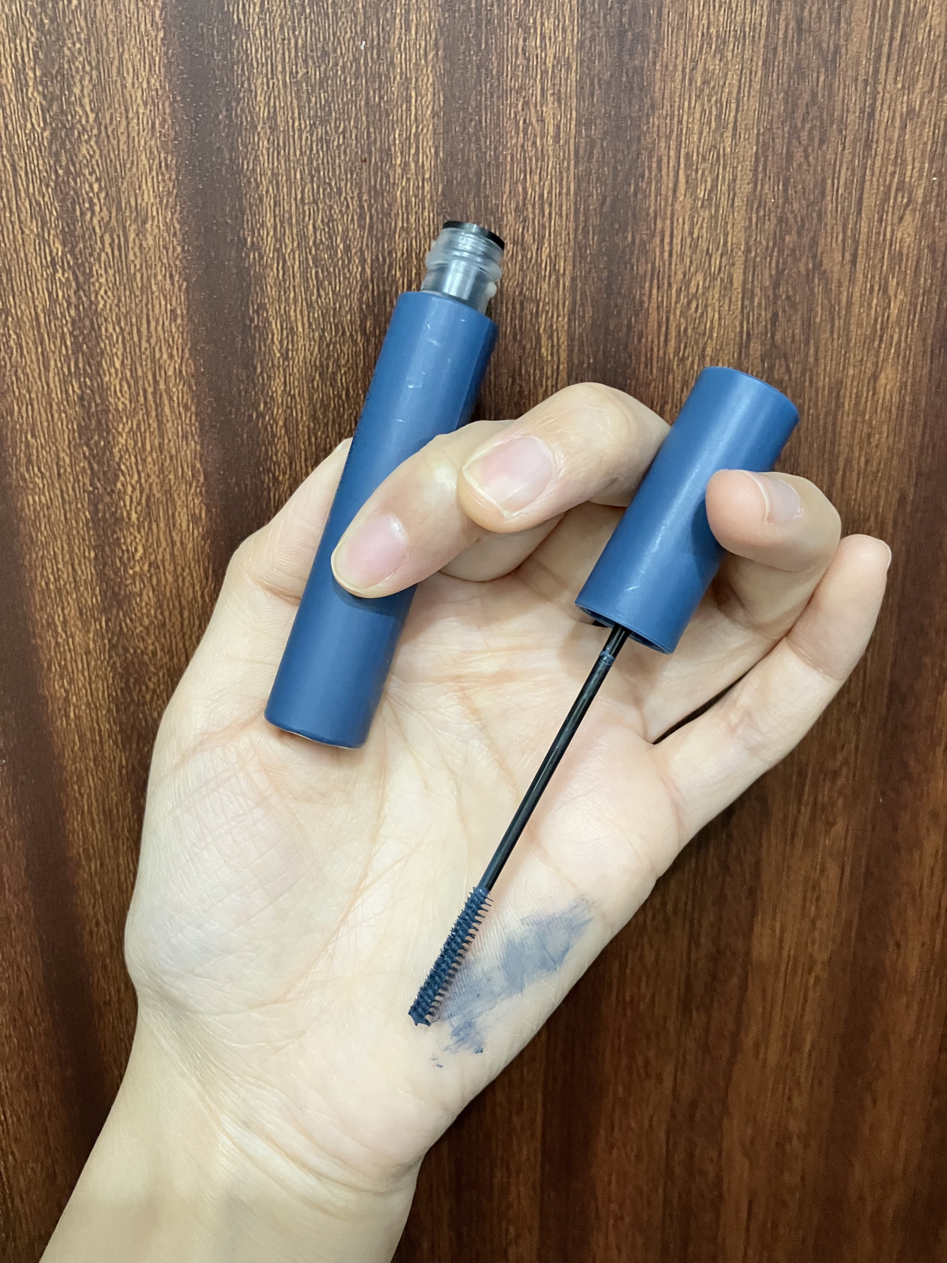 エテュセ アイエディション(マスカラ) 04 ダスキーネイビー(限定)/ettusais/マスカラを使ったクチコミ（1枚目）