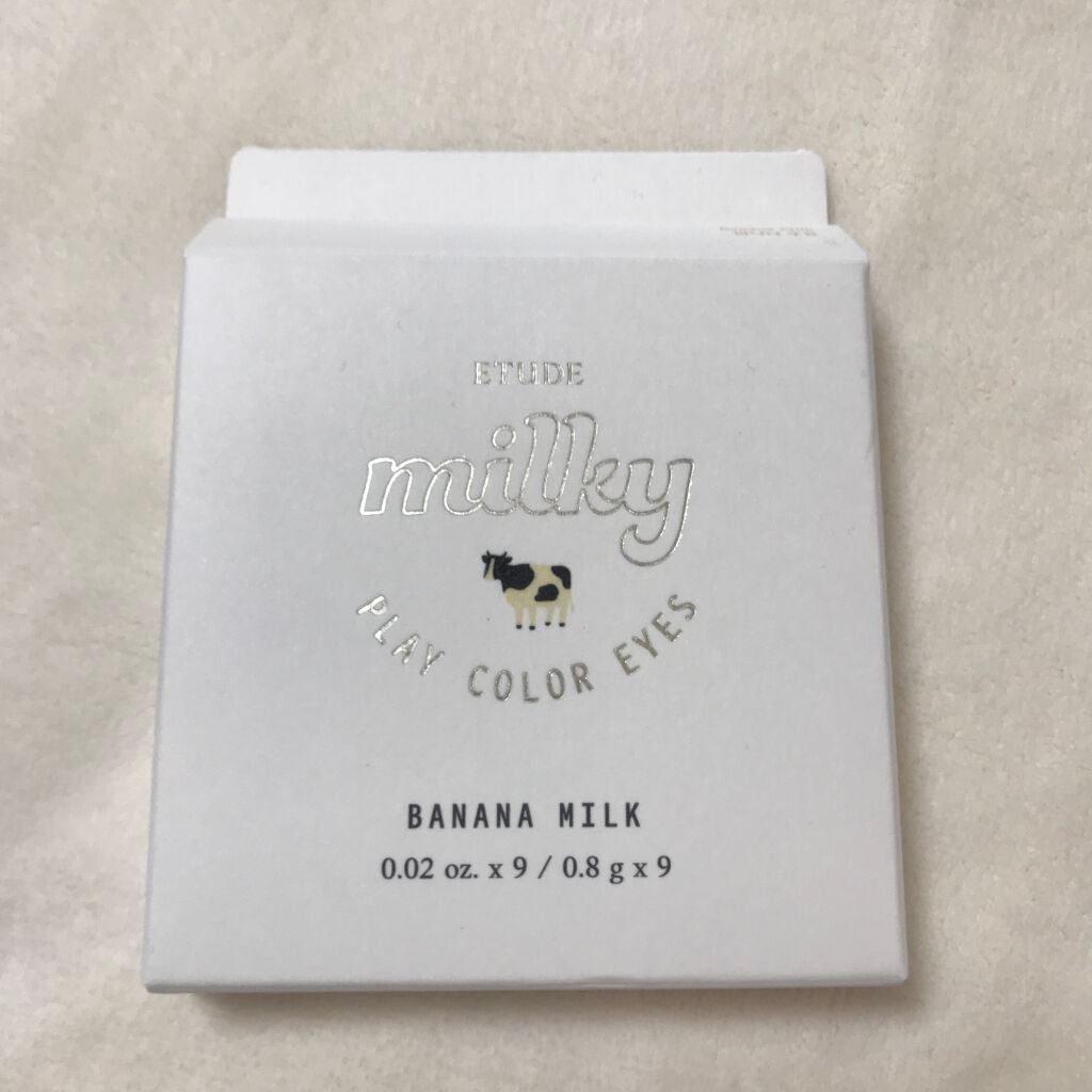 プレイカラーアイズ ≪ミルキーコレクション≫/ETUDE/アイシャドウパレットを使ったクチコミ(1枚目)