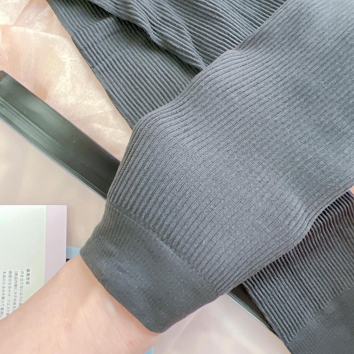 ベルシアーリブステッチ/BELLE SERIES/着圧ソックス・レギンスを使ったクチコミ（3枚目）