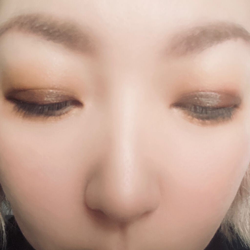 カスタムシャドウW 15 シナモンショコラ/ドーリーウインク/アイシャドウパレットを使ったクチコミ（3枚目）