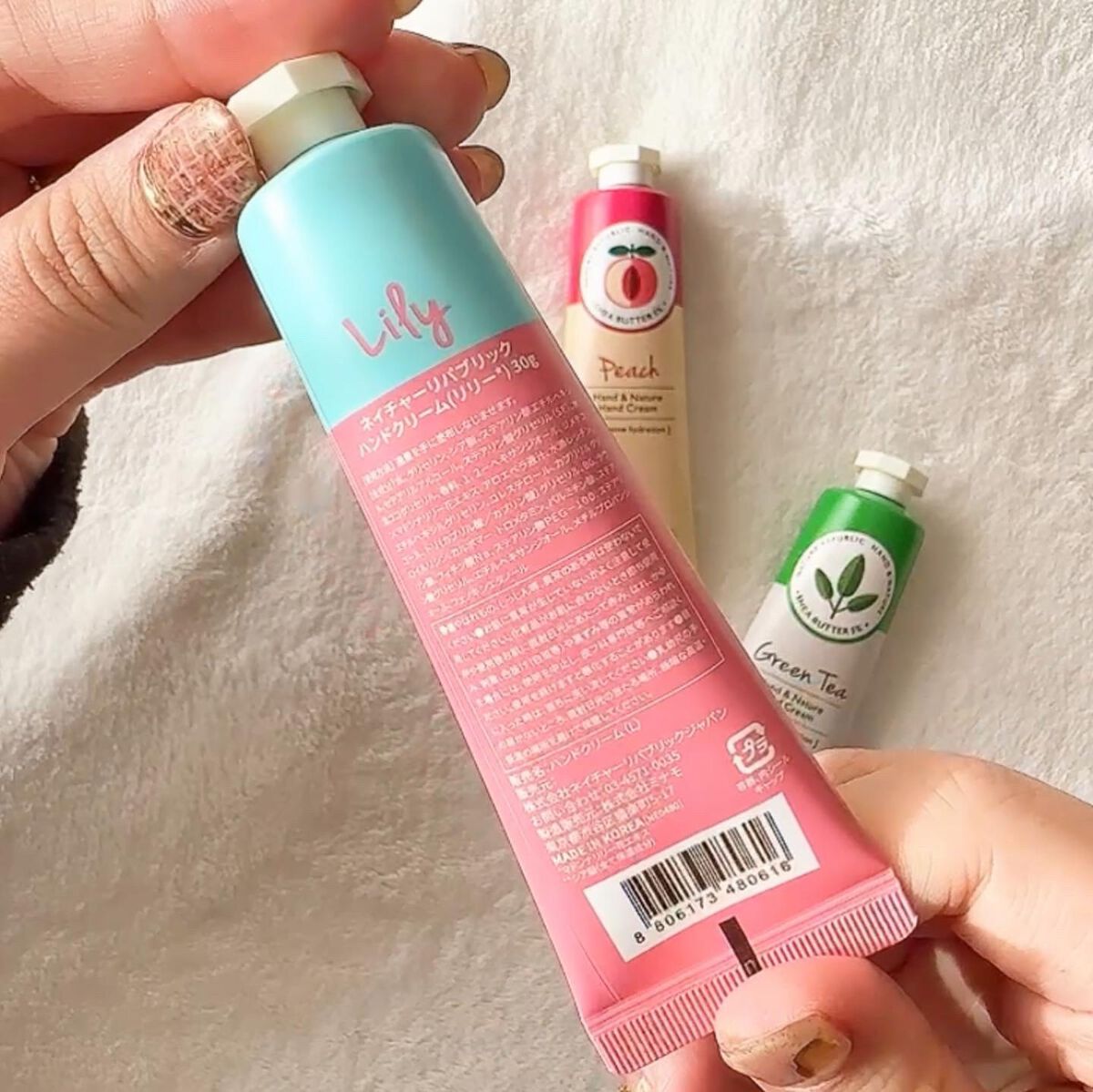 ハンドアンドネイチャーハンドクリーム ACACIA/ネイチャーリパブリック/ハンドクリームを使ったクチコミ(3枚目)