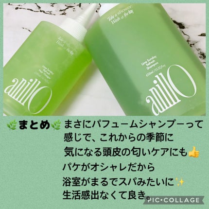 ライムサンデー リフレッシュシャンプー/ANILLO/市販シャンプーを使ったクチコミ(6枚目)