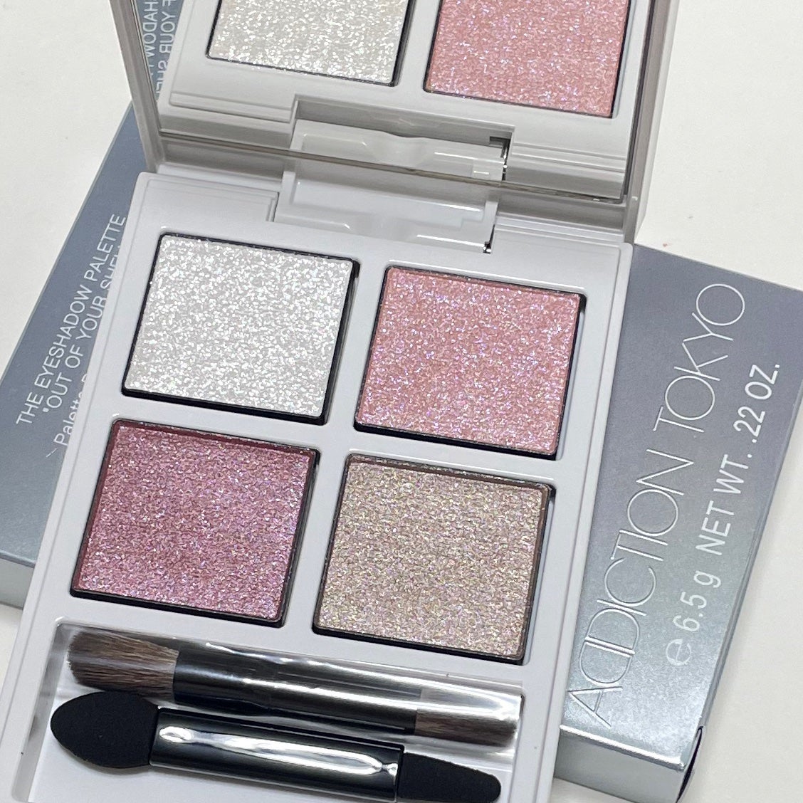 アディクション ザ アイシャドウ パレット “アウト オブ ユア シェル”/ADDICTION/アイシャドウパレットを使ったクチコミ(4枚目)