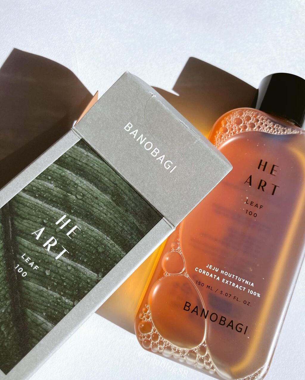  ハートリーフ100エッセンス/BANOBAGI/化粧水を使ったクチコミ（2枚目）