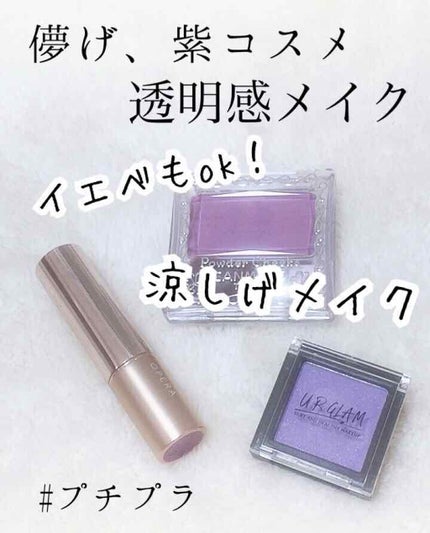 UR GLAM SELECT EYES/U R GLAM/単色アイシャドウを使ったクチコミ(1枚目)