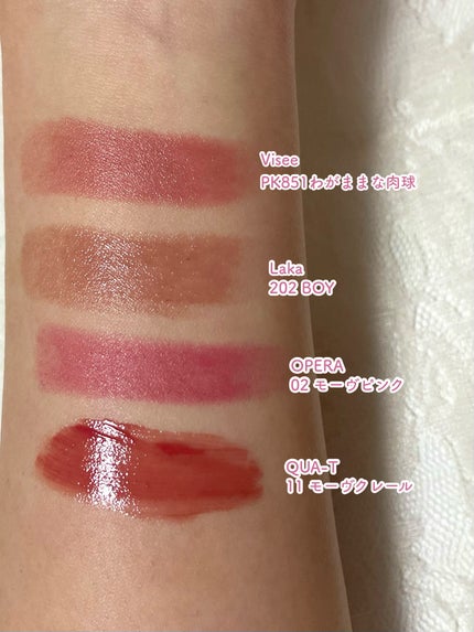 オペラ シアーマットリップスティック 02 モーヴピンク/OPERA/口紅の画像