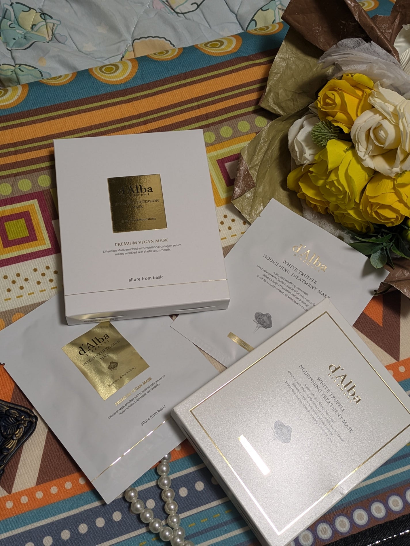 ホワイトトリュフナリシングトリートメントマスク/ダルバ/シートマスク・パックを使ったクチコミ(1枚目)